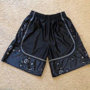 Unisex-Hawaiian basketball shorts